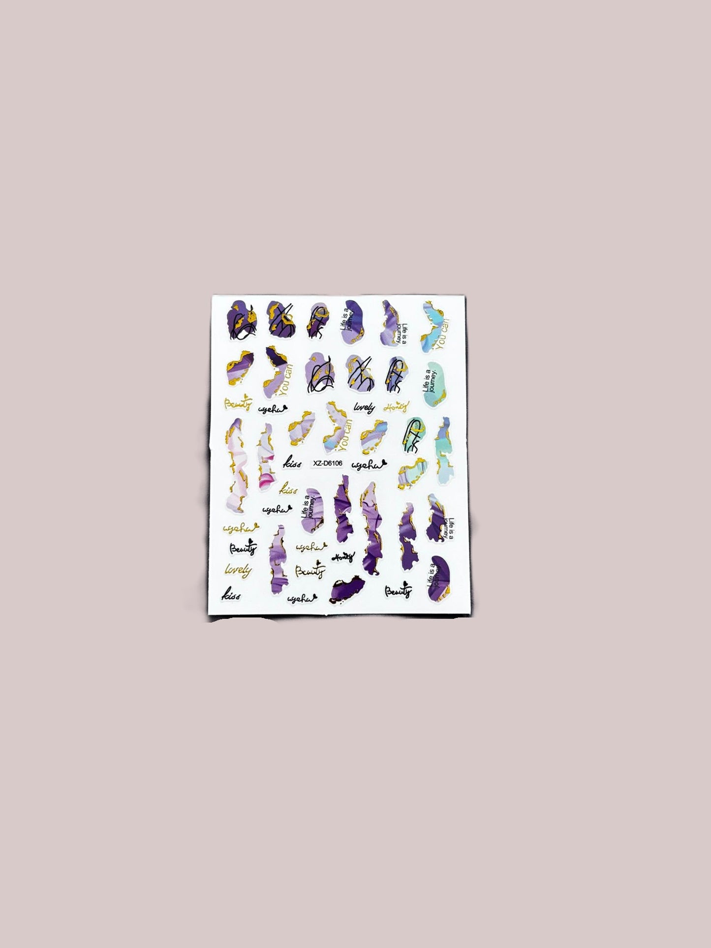 Sticker Good Mood Purple