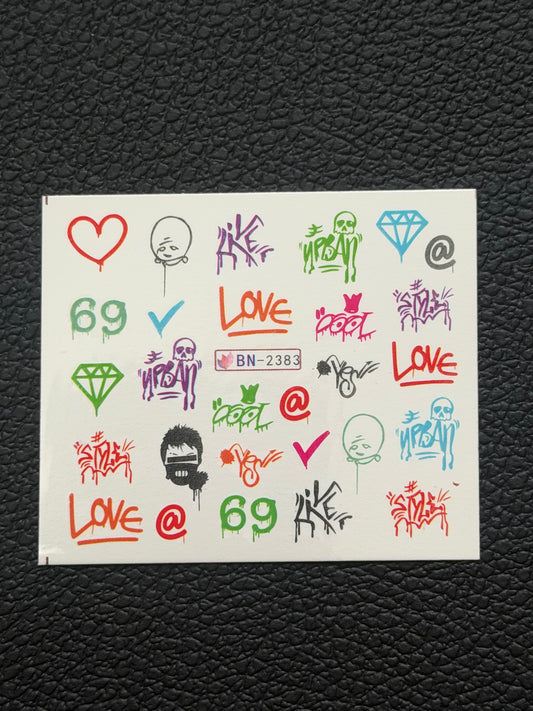 Sticker Scary love