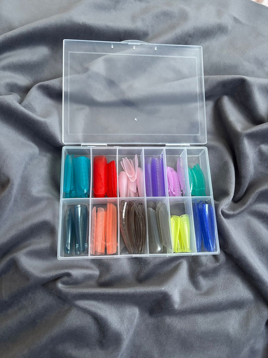 Pro Tips Multiform colorful Glittery Nails