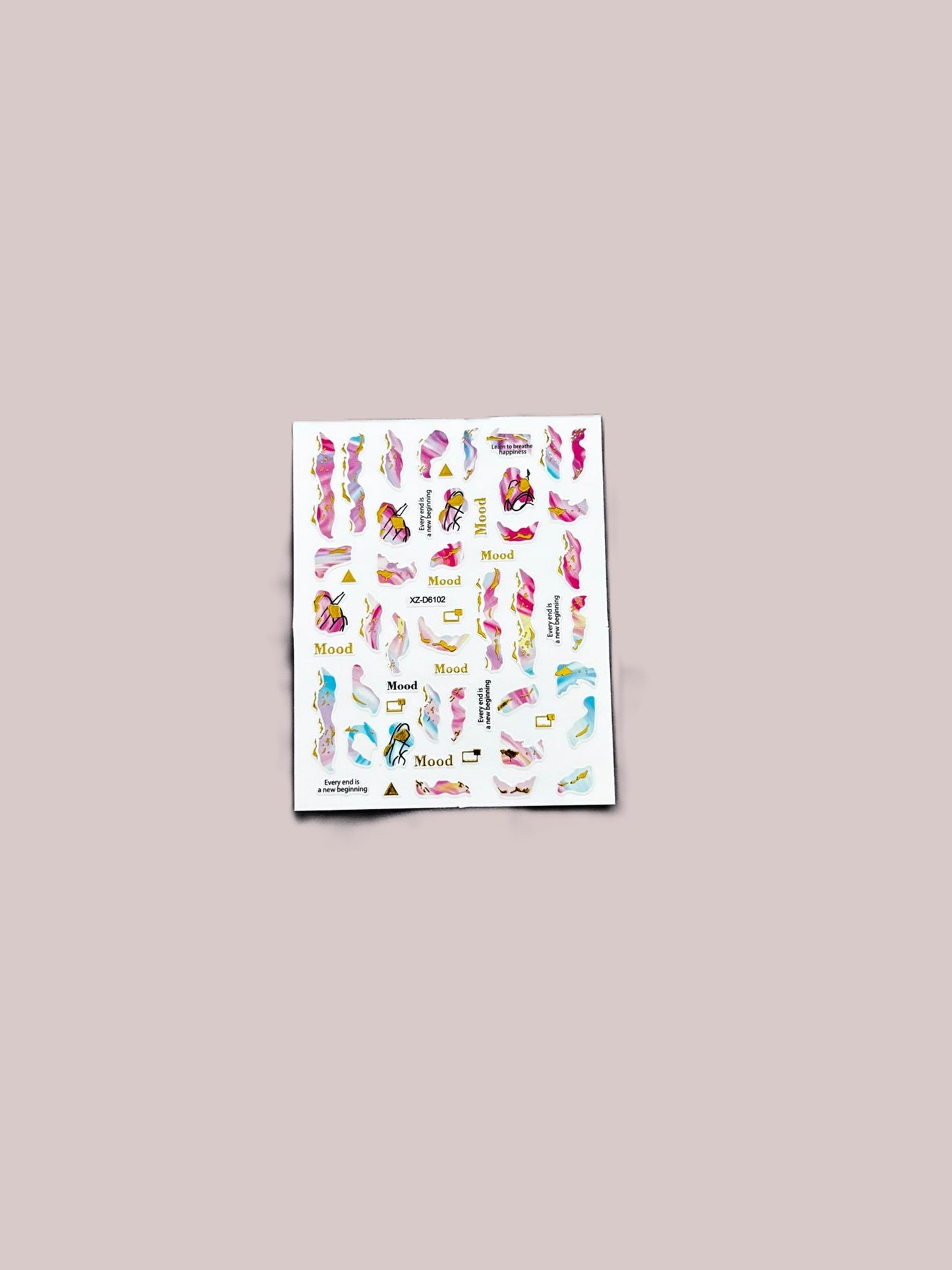 Sticker Good Mood Pink